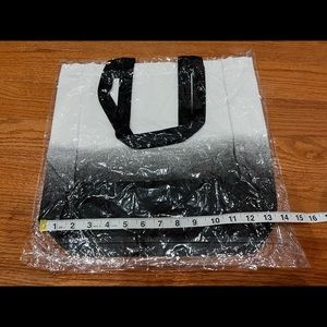 Sephora black and white tote bag
